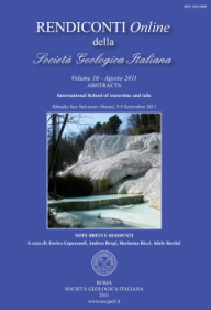 Rendiconti Online della Società Geologica Italiana - Vol. 16/2011