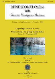 Rendiconti Online della Società Geologica Italiana - Vol. December 2016