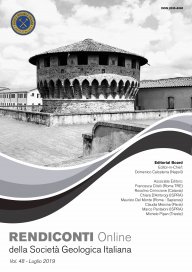 Rendiconti Online della Società Geologica Italiana - Vol. 48/2019