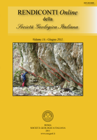 Rendiconti Online della Società Geologica Italiana - Vol. June 2011